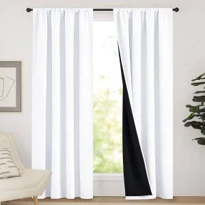 rideaux occultants blancs