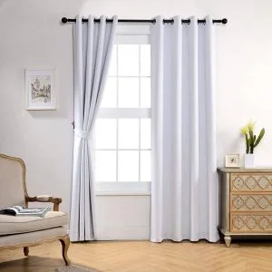 rideau blanc pour chambre