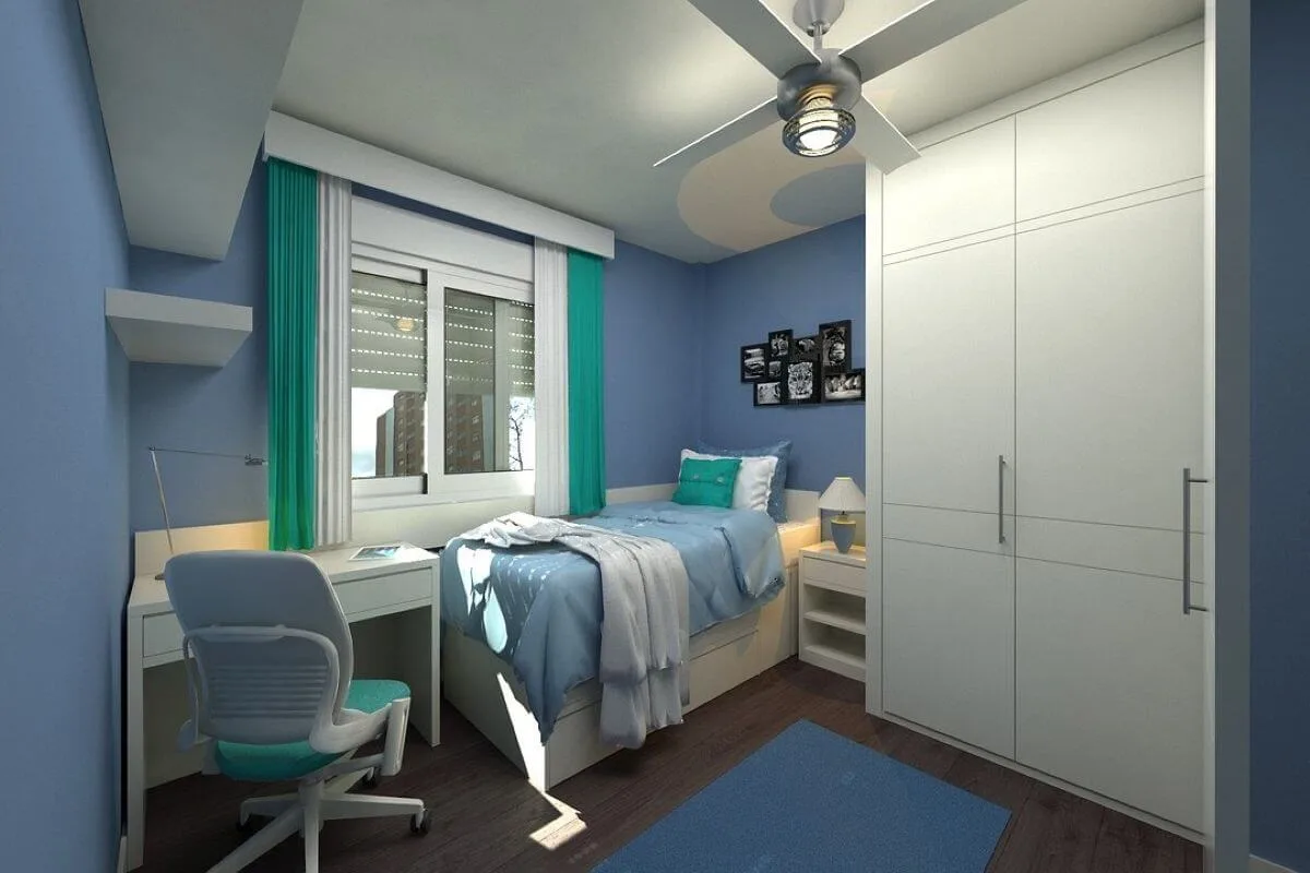 comment placer son lit dans une petite chambre